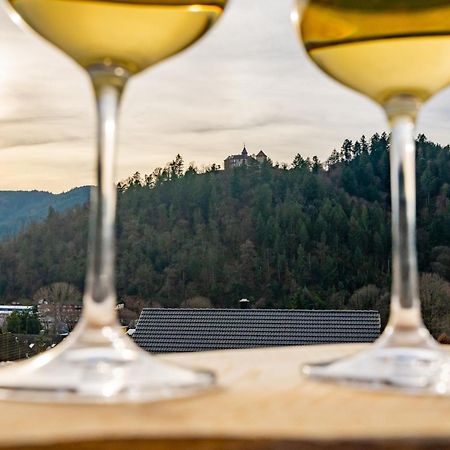 Schlossblick Schwarzwaldpanorama Gernsbach Esterno foto